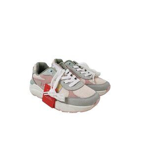 SJ LIFESTYLE Kids' Vaper Sneaker In Light Grey Old Pink -‎ Size 31